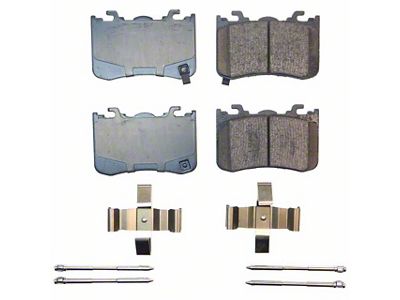 PowerStop Z17 Evolution Plus Clean Ride Ceramic Brake Pads; Rear Pair (24-25 Mustang GT w/ Performance Pack, Dark Horse)