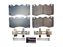 PowerStop Z23 Evolution Sport Carbon-Fiber Ceramic Brake Pads; Front Pair (24-25 Mustang GT w/ Performance Pack, Dark Horse)