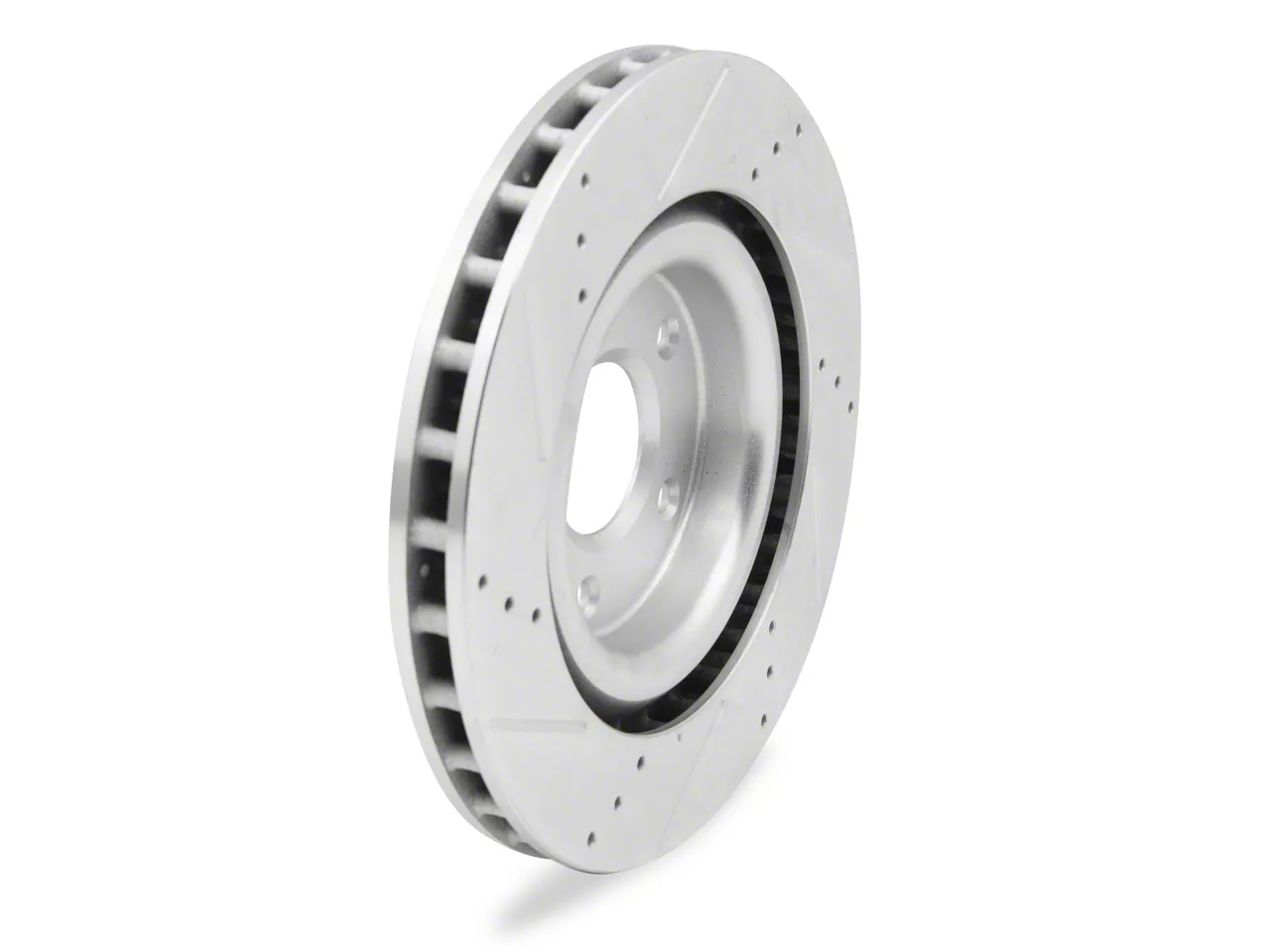 Power Stop K4098 Front & Rear Brake Kit With Drilled/Slotted Brake Rotors And Z23 Evolution Ceramic Brake Pads - View #3