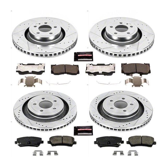 PowerStop Mustang Z23 Evolution Sport Brake Rotor and Pad