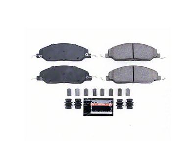 PowerStop Z23 Evolution Sport Carbon-Fiber Ceramic Brake Pads; Front Pair (05-10 Mustang GT, V6)