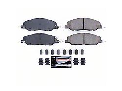 PowerStop Z23 Evolution Sport Carbon-Fiber Ceramic Brake Pads; Front Pair (11-14 Mustang GT w/o Performance Pack, V6)