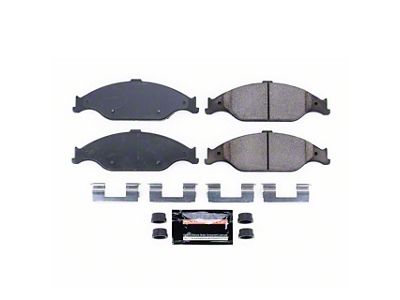 PowerStop Z23 Evolution Sport Carbon-Fiber Ceramic Brake Pads; Front Pair (99-04 Mustang GT, V6)