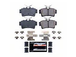 PowerStop Z23 Evolution Sport Carbon-Fiber Ceramic Brake Pads; Rear Pair (94-04 Mustang GT, V6)