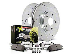PowerStop Z26 Street Warrior Brake Rotor and Pad Kit; Rear (97-04 Corvette C5; 05-13 Corvette C6 Base w/ Standard Brake Package)
