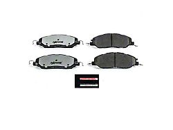 PowerStop Z26 Street Performance Carbon-Fiber Ceramic Brake Pads; Front Pair (11-14 Mustang GT w/o Performance Pack, V6)