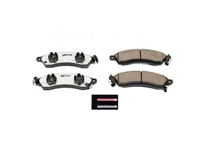 PowerStop Z26 Street Performance Carbon-Fiber Ceramic Brake Pads; Front Pair (94-04 Mustang Cobra, Bullitt, Mach 1)