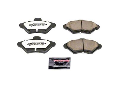 PowerStop Z26 Extreme Performance Ceramic Brake Pads; Front Pair (94-98 Mustang GT, V6)