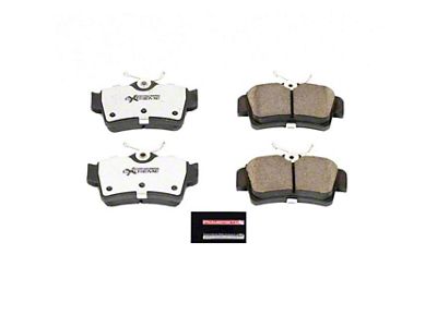 PowerStop Z26 Street Performance Carbon-Fiber Ceramic Brake Pads; Rear Pair (94-04 Mustang Cobra, Bullitt, Mach 1)