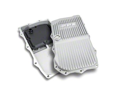 PPE Heavy-Duty Cast Aluminum Transmission Pan; Raw (15-23 5.7L HEMI, 6.4L HEMI Challenger w/ 8HP70 Transmission)