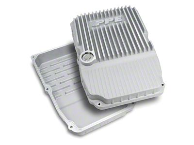 PPE Heavy-Duty Cast Aluminum Transmission Pan; Raw (08-14 Challenger w/ Automatic Transmission)