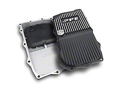 PPE Heavy-Duty Cast Aluminum Transmission Pan; Brushed (15-23 5.7L HEMI, 6.4L HEMI Charger)