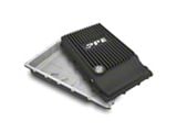 PPE Heavy-Duty Cast Aluminum Transmission Pan; Black (18-25 Mustang w/ 10R80 Transmission)