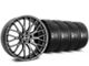 Performance Pack Style Charcoal Wheel and Mickey Thompson Tire Kit; 20x9 (15-23 Mustang GT, EcoBoost, V6)