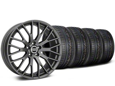 19x8.5 Performance Pack Style Wheel & NITTO High Performance INVO Tire Package (15-23 Mustang GT, EcoBoost, V6)