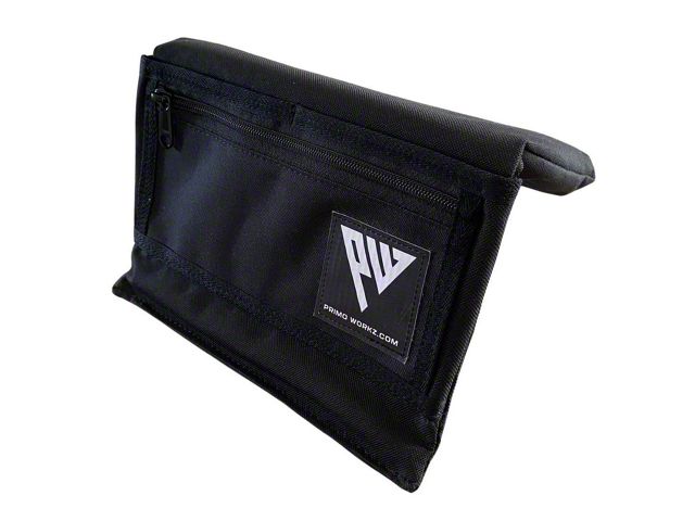 Primo Workz Armrest; Black Canvas (Universal; Some Adaptation May Be Required)