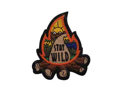 Primo Workz Velcro Patch; Stay Wild