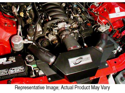 Procharger High Output Intercooled Supercharger Complete Kit with P-1SC-1; Satin Finish (98-02 5.7L Camaro)