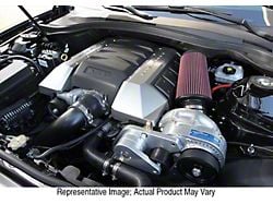 Procharger High Output Intercooled Supercharger Complete Kit with P-1SC; Black Finish (10-15 Camaro SS)