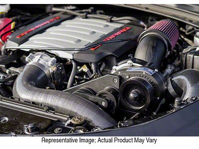 Procharger Stage II Intercooled Supercharger Complete Kit with P-1SC-1; Polished Finish (16-24 Camaro LT1, SS)