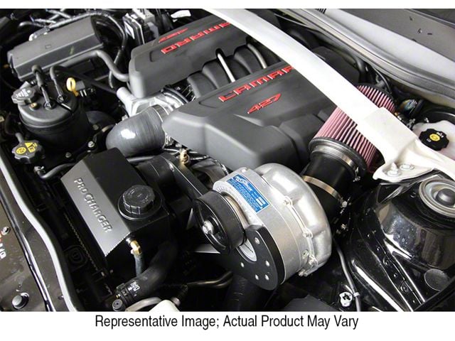 Procharger Stage II Intercooled Supercharger Tuner Kit with P-1SC-1; Polished Finish (14-15 Camaro Z/28)