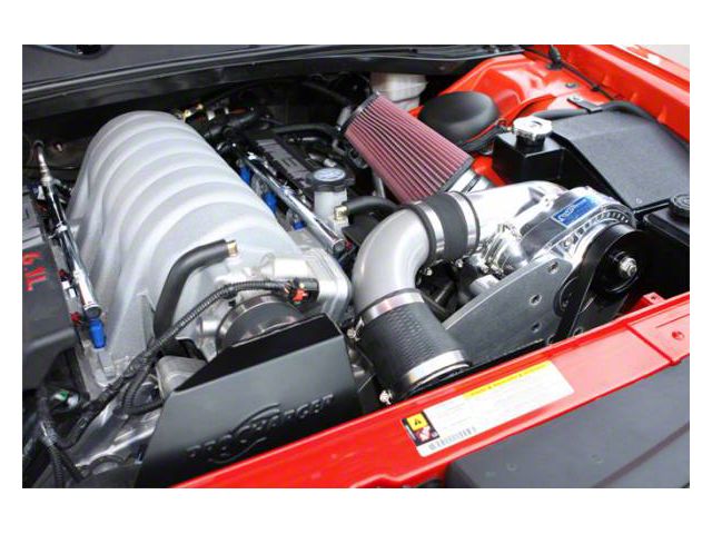 Procharger Stage II Intercooled Supercharger Tuner Kit with P-1SC-1; Satin Finish (08-10 6.1L HEMI Challenger)