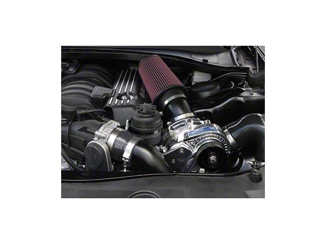 Procharger High Output Intercooled Supercharger Complete Kit with P-1SC-1; Polished Finish (12-14 6.4L HEMI Charger)