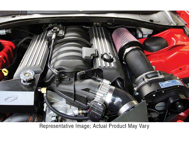 Procharger High Output Intercooled Supercharger Complete Kit with P-1SC-1; Polished Finish (15-23 6.4L HEMI Charger)