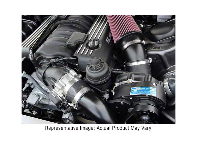 Procharger High Output Intercooled Supercharger Complete Kit with P-1SC-1; Satin Finish (15-23 6.4L HEMI Charger)
