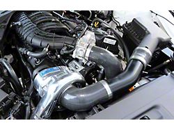 Procharger High Output Intercooled Supercharger Tuner Kit with P-1SC-1; Satin Finish (15-17 Mustang V6)