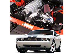 Procharger High Output Intercooled Supercharger Tuner Kit with P-1SC-1; Satin Finish (08-10 6.1L HEMI Challenger)