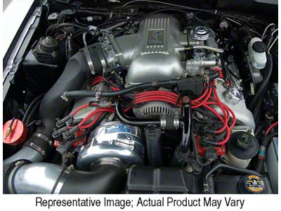 Procharger High Output Intercooled Supercharger Complete Kit with P-1SC; Satin Finish (96-98 Mustang Cobra)