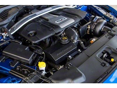 Procharger Stage II Intercooled Supercharger Complete Kit with P-1SC-1; Satin Finish (18-23 Mustang GT)