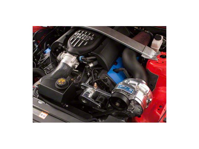 Procharger Stage II Intercooled Supercharger Complete Kit with P-1SC-1; Satin Finish (12-13 Mustang BOSS 302)