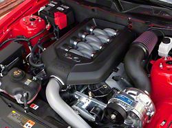 Procharger Stage II Intercooled Supercharger Complete Kit with P-1SC-1; Satin Finish (11-14 Mustang GT)