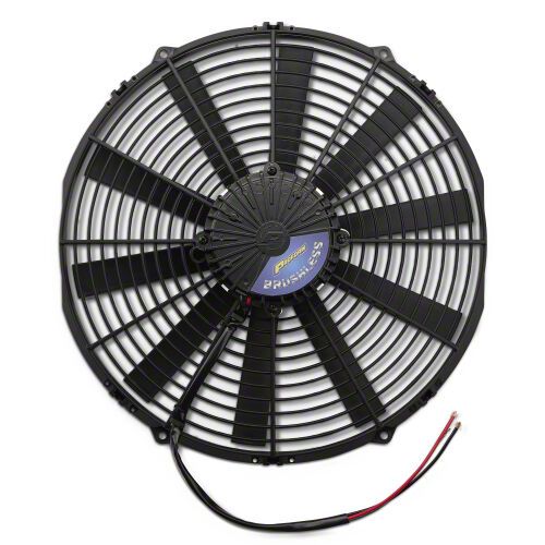 Corvette 16-Inch Brushless Electric Radiator Fan; 3400 CFM
