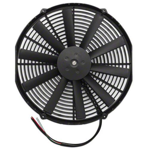 Corvette 16-Inch Brushless Electric Radiator Fan; 3400 CFM