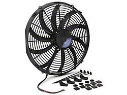 16-Inch S Blade Brushless Electric Radiator Fan; 3300 CFM (Universal; Some Adaptation May Be Required)