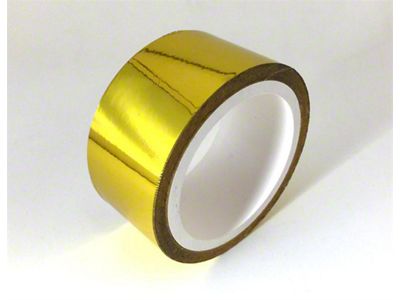 Prosport Gold Heat Reflective Self Adhesive Tape; 2-Inch x 15-Foot Roll (Universal; Some Adaptation May Be Required)