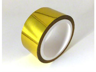 Prosport Gold Heat Reflective Self Adhesive Tape; 2-Inch x 30-Foot Roll (Universal; Some Adaptation May Be Required)