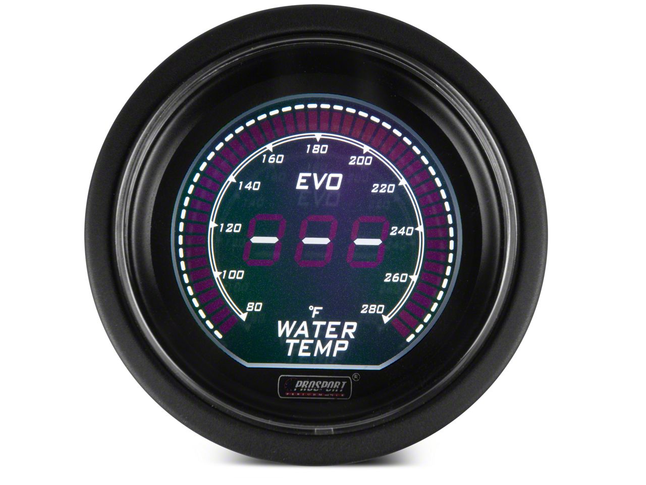 Prosport Digital Water Temperature Gauge 52mm 
