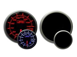 Prosport 52mm Metric Premium Series Water Temperature Gauge; Electrical; Amber/White (Universal; Some Adaptation May Be Required)