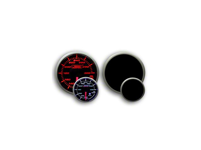 Prosport 60mm Premium Series Oil Temperature Gauge; Electrical; Amber/White (Universal; Some Adaptation May Be Required)