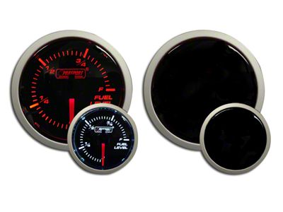 Prosport 52mm Performance Series Fuel Level Gauge; Electrical; Amber/White (Universal; Some Adaptation May Be Required)