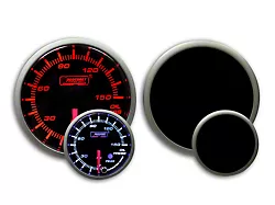 Prosport 52mm Premium Series Oil Pressure Gauge; Electrical; 0-150 PSI; Amber/White (Universal; Some Adaptation May Be Required)