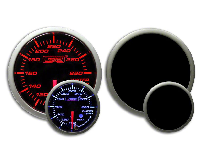 Prosport Mustang 52mm Premium Series Water Temperature Gauge