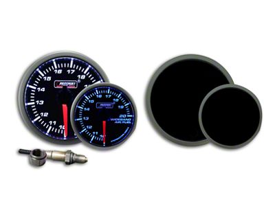 Prosport 52mm Premium Series Wideband Air/Fuel Ratio Gauge; Blue/White (Universal; Some Adaptation May Be Required)