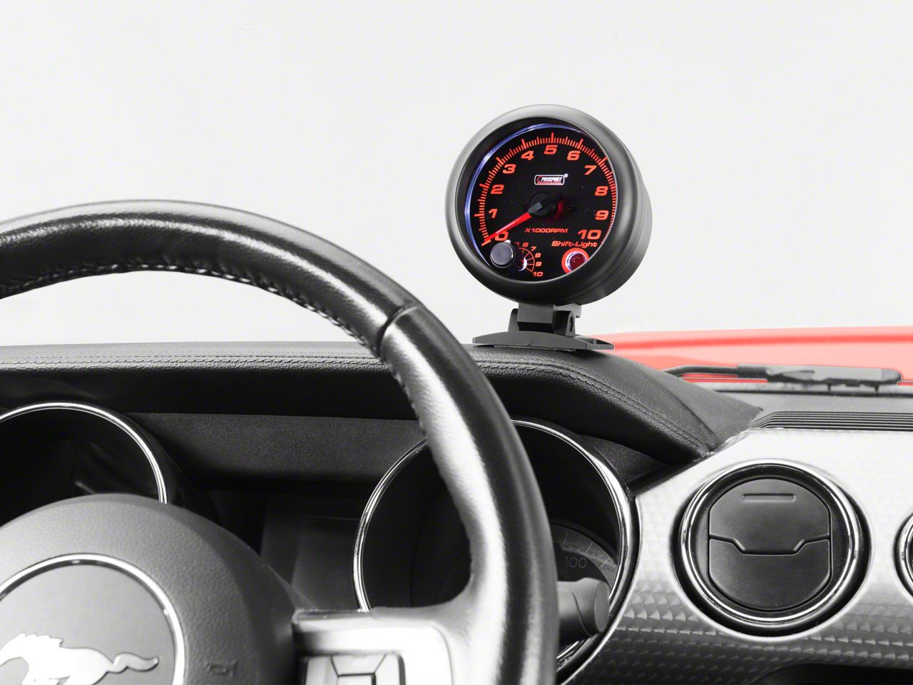 Prosport Mustang Performance Tachometer with Shift Light; 33/4Inch