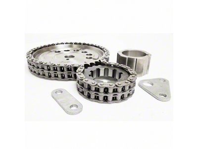 PRW Power Double Roller Timing Chain Set for Single Bolt Cam (08-13 Corvette C6 Base, Grand Sport)