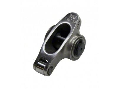 PRW Power Elite Series Stainless Steel Rocker Arm; 1.6 Ratio x 7/16-Inch; Single (79-95 V8 Mustang)
